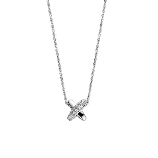 Collier TI SENTO Argent et Zirconium