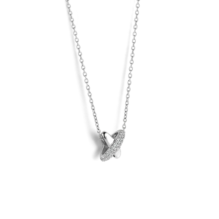 Collier TI SENTO Argent et Zirconium