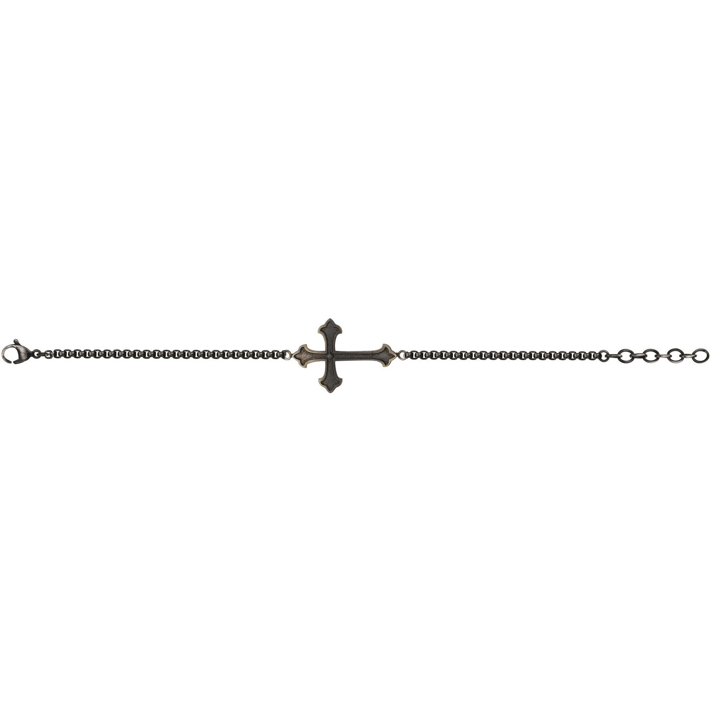 LEGEND BRAC. ACIER PVD BRONZE LAQUE N-18,5+3CM
