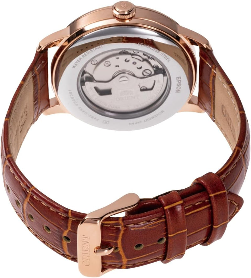 Montre Orient Sun & Moon Bracelet Cuir