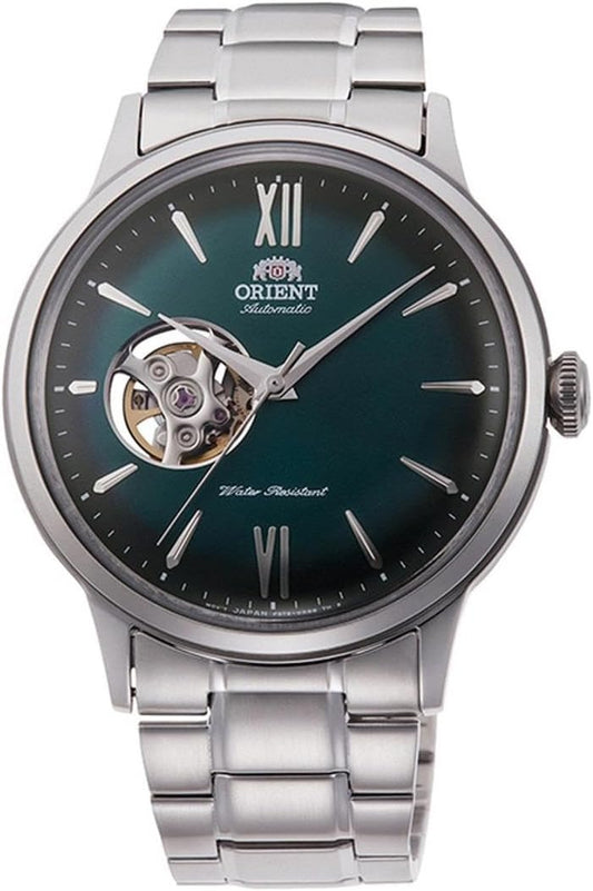 Montre Orient Bambino Open Heart Vert