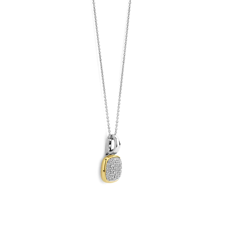 Pendentif TI SENTO Plaqué Or Géométrique
