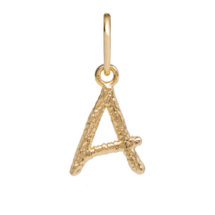 Lettre "A" Plaqué Or – Élégance et Intemporalité