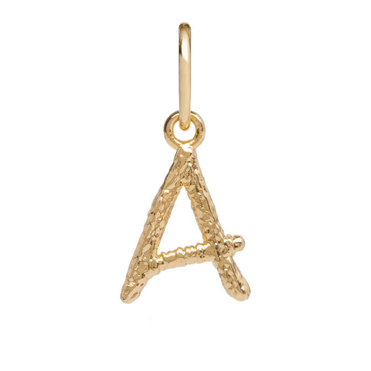 Lettre "A" Plaqué Or – Élégance et Intemporalité