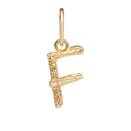 Lettre "F" Plaqué Or – Élégance et Intemporalité