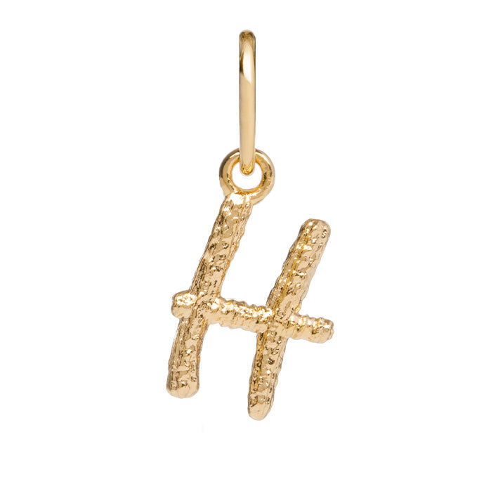 Lettre "H" Plaqué Or – Élégance et Intemporalité