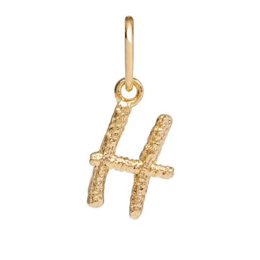 Lettre "H" Plaqué Or – Élégance et Intemporalité