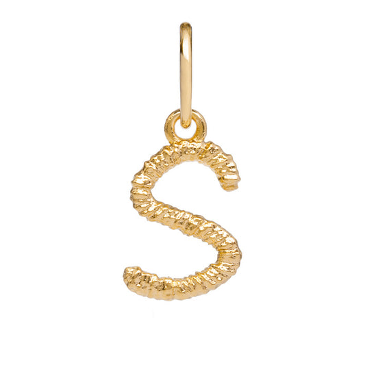 Lettre "S" Plaqué Or – Élégance et Intemporalité