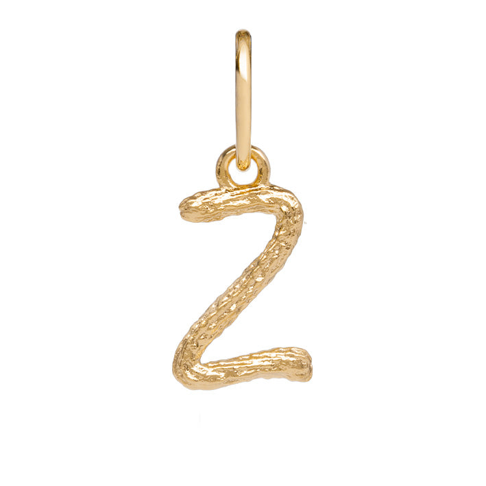 Lettre "Z" Plaqué Or – Élégance et Intemporalité