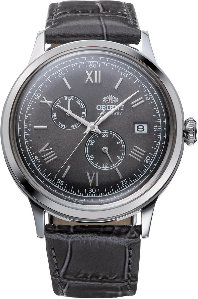 Montre Orient Automatic Cadran Marron avec Bracelet en Cuir