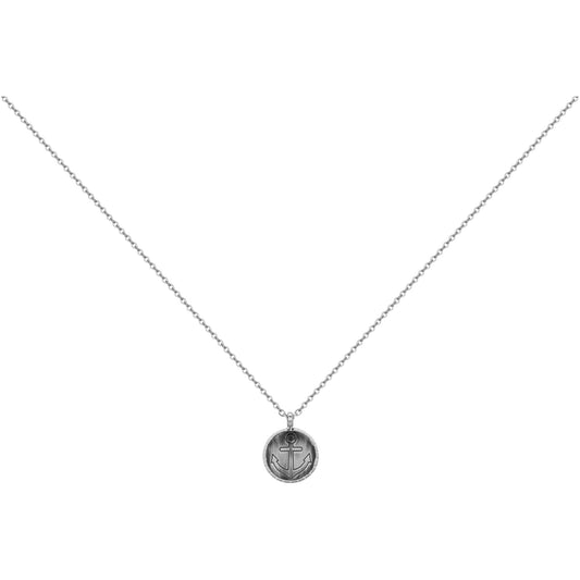 COLLIER ACIER VINTAGE-50+10CM