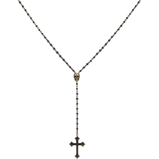 LEGEND COLL. ACIER IP VINTAGE CUIVRE ET RESINE NOIRE-50+5CM