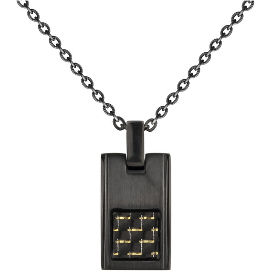 COLLIER ACIER IPN CARB.JAUNE 50+5CM