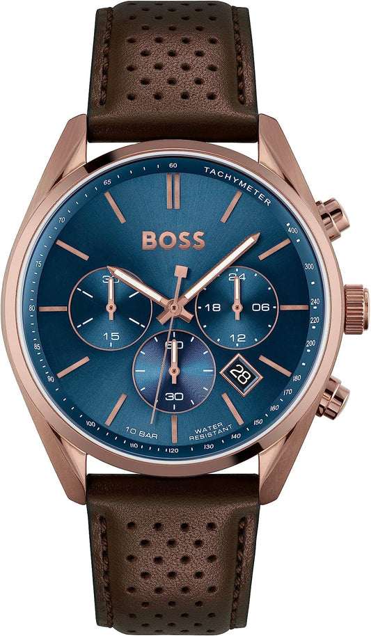 Montre BOSS Chronographe Quartz Homme 44mm Collection Champion