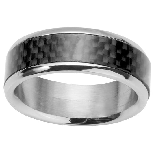 BAGUE AC/CARBONE - Bijouterie Cordier