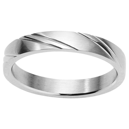 BAGUE ACIER - Bijouterie Cordier