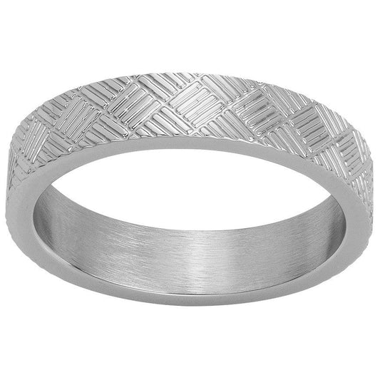 BAGUE ACIER - Bijouterie Cordier