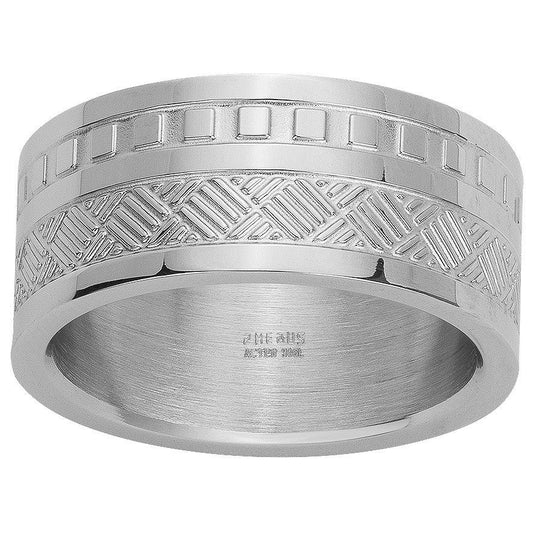 BAGUE ACIER - Bijouterie Cordier