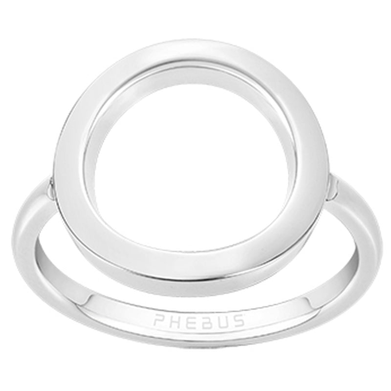 BAGUE ACIER MOTIF CERCLE - Bijouterie Cordier