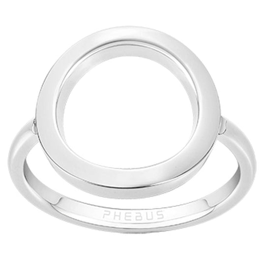 BAGUE ACIER MOTIF CERCLE - Bijouterie Cordier