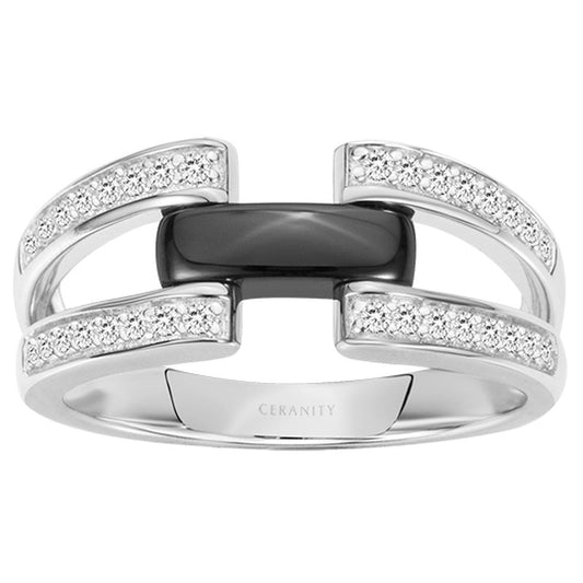 BAGUE ARGENT 32 OXYDES DE ZIRCONIUM - Bijouterie Cordier