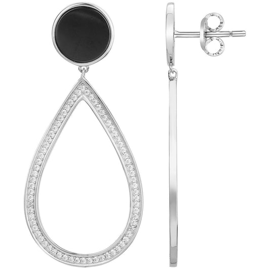 B.O.ARGT.CERAM. NOIRE 140 OZ - Bijouterie Cordier