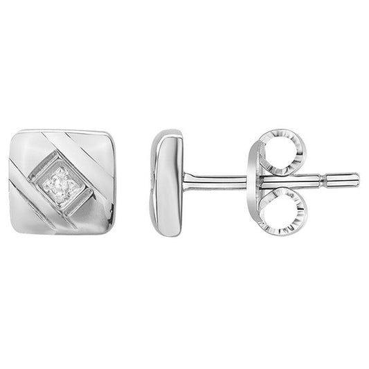 B.O. ACIER ET DTS 0.010CTS - Bijouterie Cordier