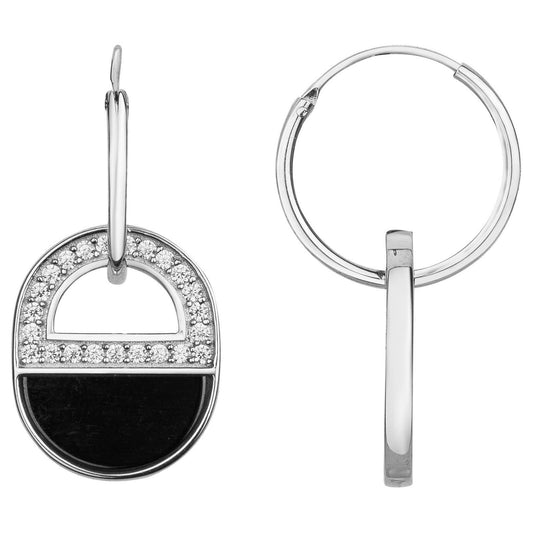 B.O. ARGENT 46 OZ ET CERAM.NOIRE - Bijouterie Cordier