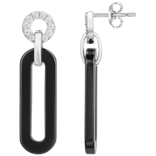 B.O. ARGT.CERAM. NOIRE 22 OZ - Bijouterie Cordier