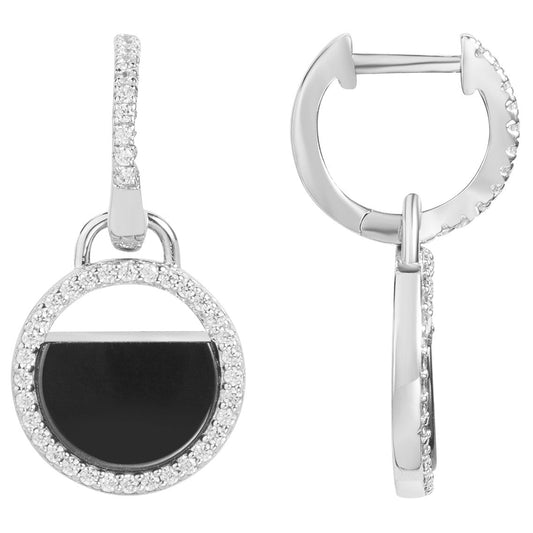 B.O. ARG. CERAM. NOIR. CERAM. 0 OZ BLANCHE - Bijouterie Cordier