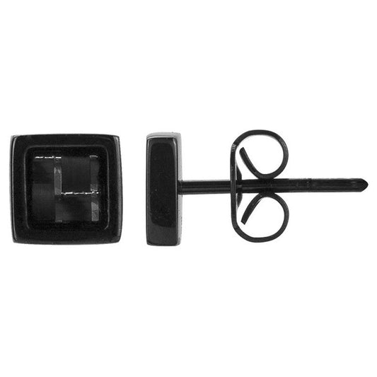 B.O PUCES IPN CARB NOIR - Bijouterie Cordier