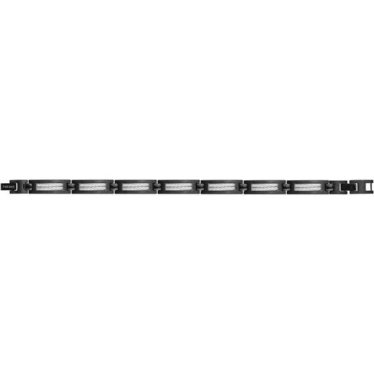 BRA. ACIER IPN CABLE BLANC- 19,5+1,5CM DOUBLE FERMOIR