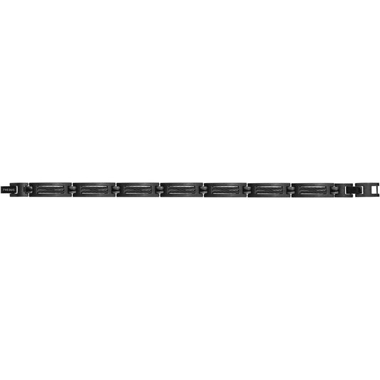 BRA. ACIER IPN CABLE NOIR- 19,5+1,5CM DOUBLE FERMOIR