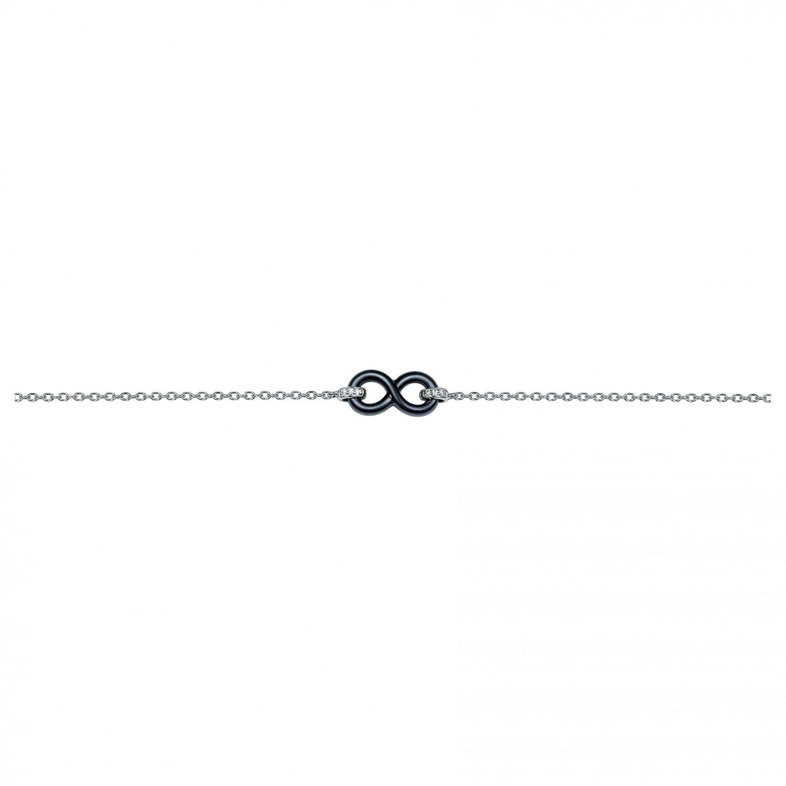 BRA. ARG. CERAM. NOIR. INFINI 6 OZ BLANCHE-16+3CM