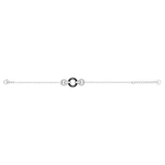BRAC.AC.3 CERCLES CRISTAL ET CERA.NOIRE 17+3CM