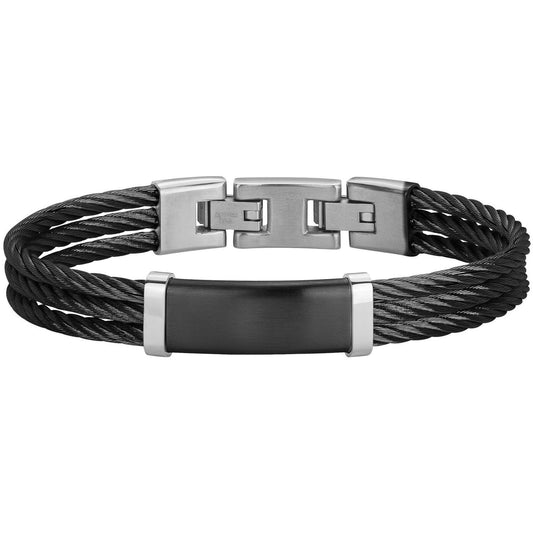 BRAC.ACIER IPN ET CABLE-19,5+1,5CM