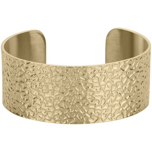 BRAC.ACIER PVD JAUNE-60*50