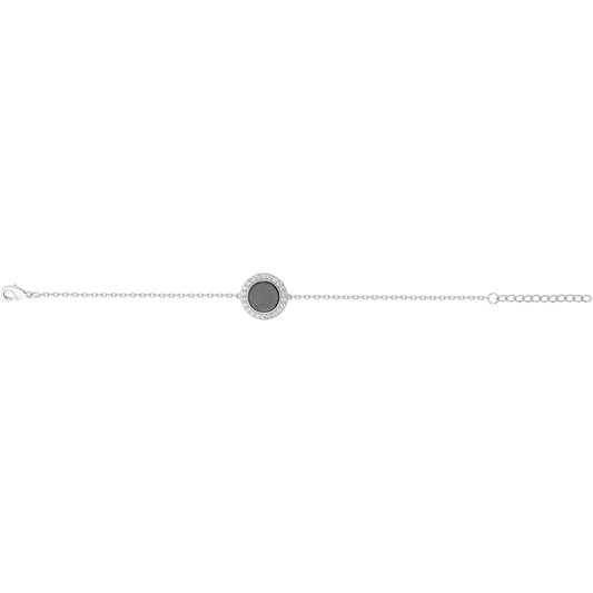 BRAC.ARGT. CERAM. NOIR 22 OZ-16+3CM