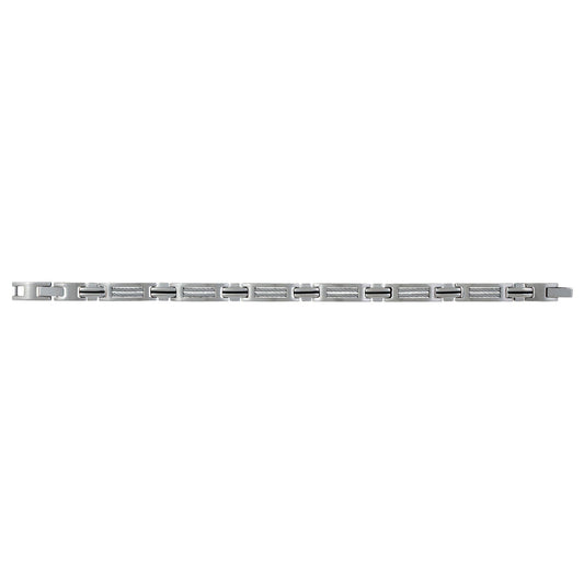 BRAC. ACIER CABLE GRIS 19+1.5CM
