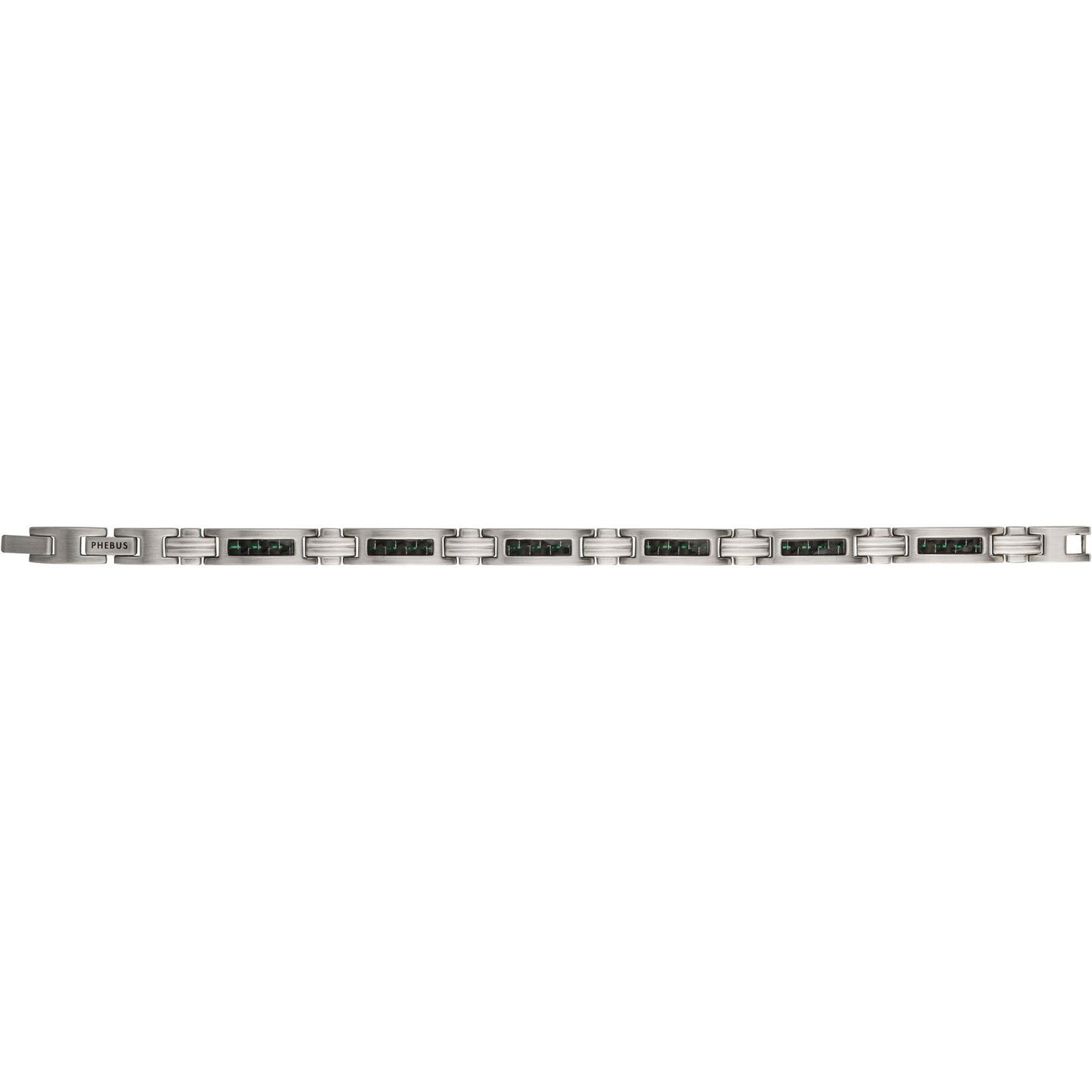 BRAC. ACIER CARB.VERT 19.5+1.5CM