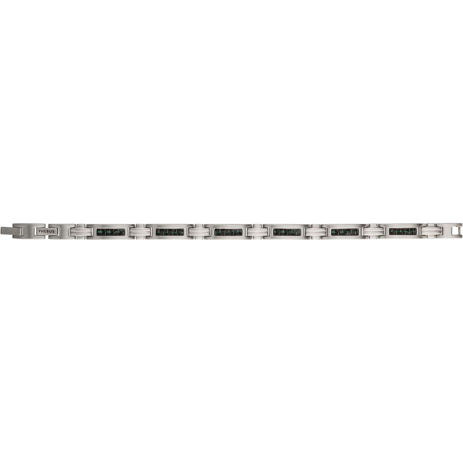 BRAC. ACIER CARB.VERT 19.5+1.5CM