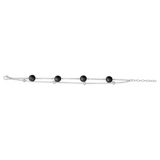 BRAC. ACIER CERAM. NOIR-16+3CM