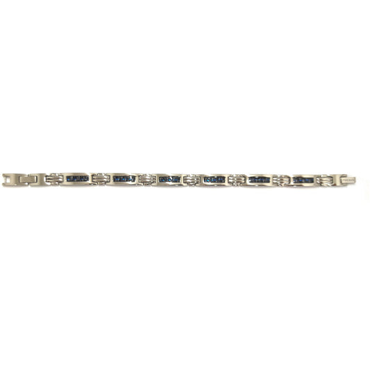 BRAC. ACIER ET CARBONE BLEU-19+1,5CM