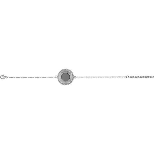 BRAC. ACIER ET CERAM.NOIR-16+3CM