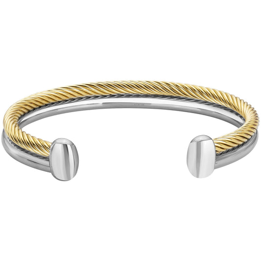 BRAC. ACIER ET PVD JAUNE -60*50
