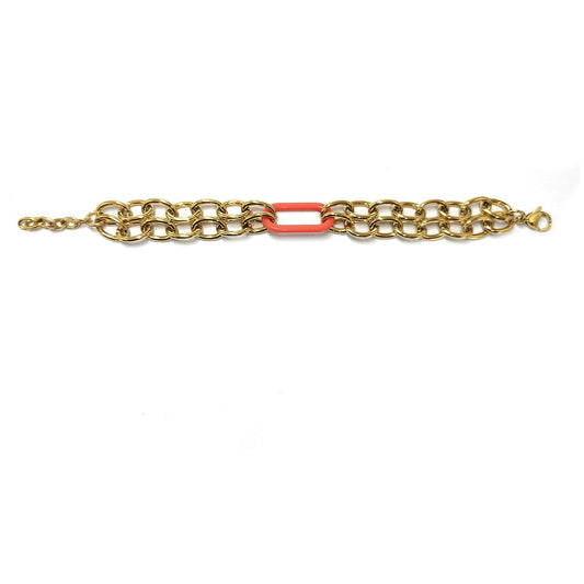BRAC. ACIER IPG ACETATE ROUGE 17.5+3CM