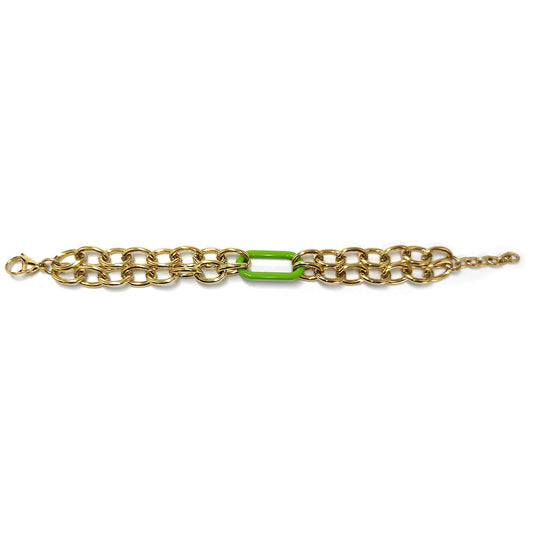 BRAC. ACIER IPG ACETATE VERT 17.5+3CM