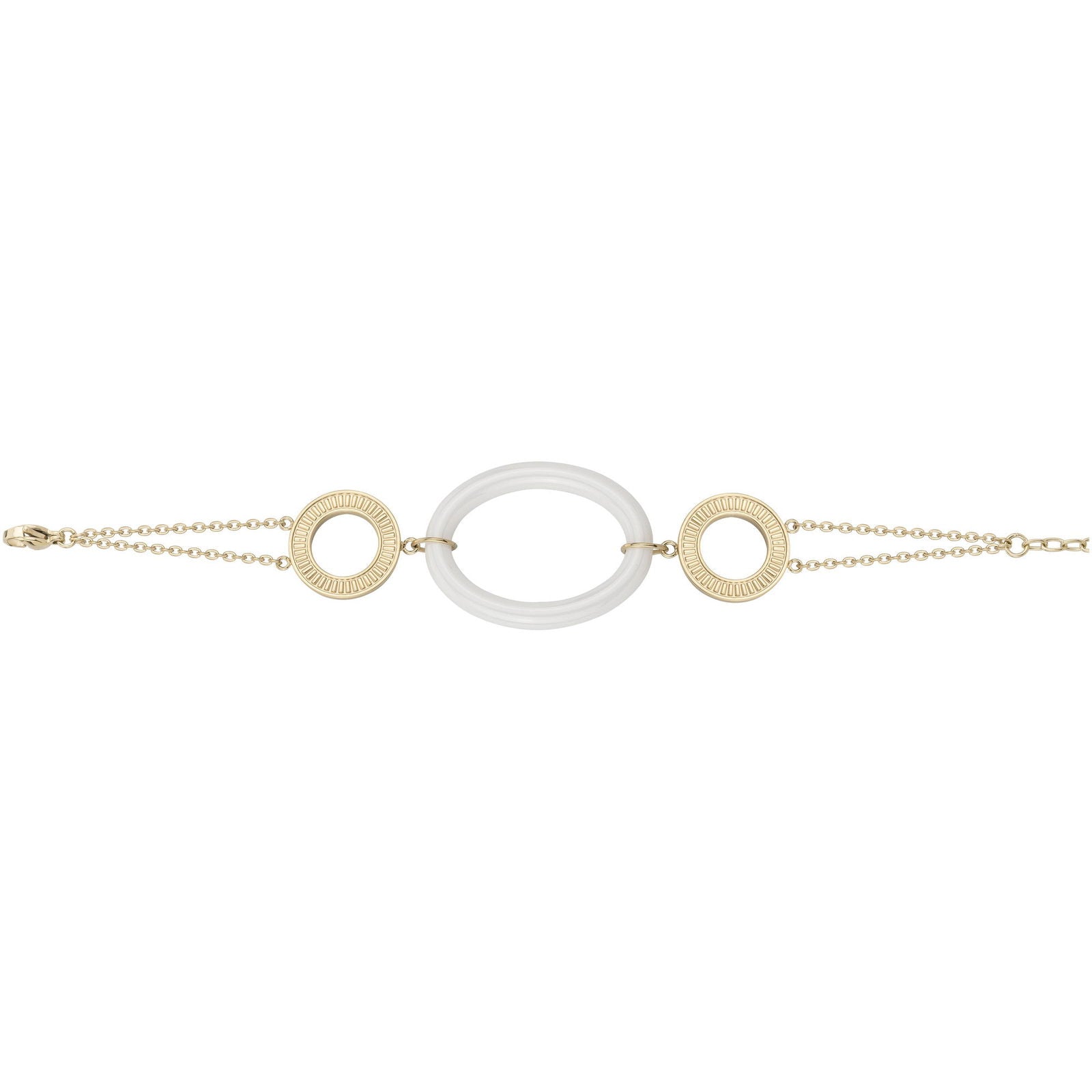BRAC. ACIER IPG ET CERAM. BLANC 16+3CM