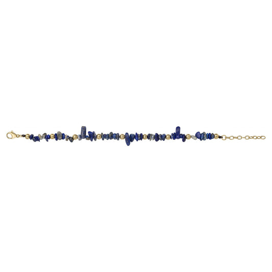 BRAC. ACIER IPG LAPIS LAZULI-16,5+3CM