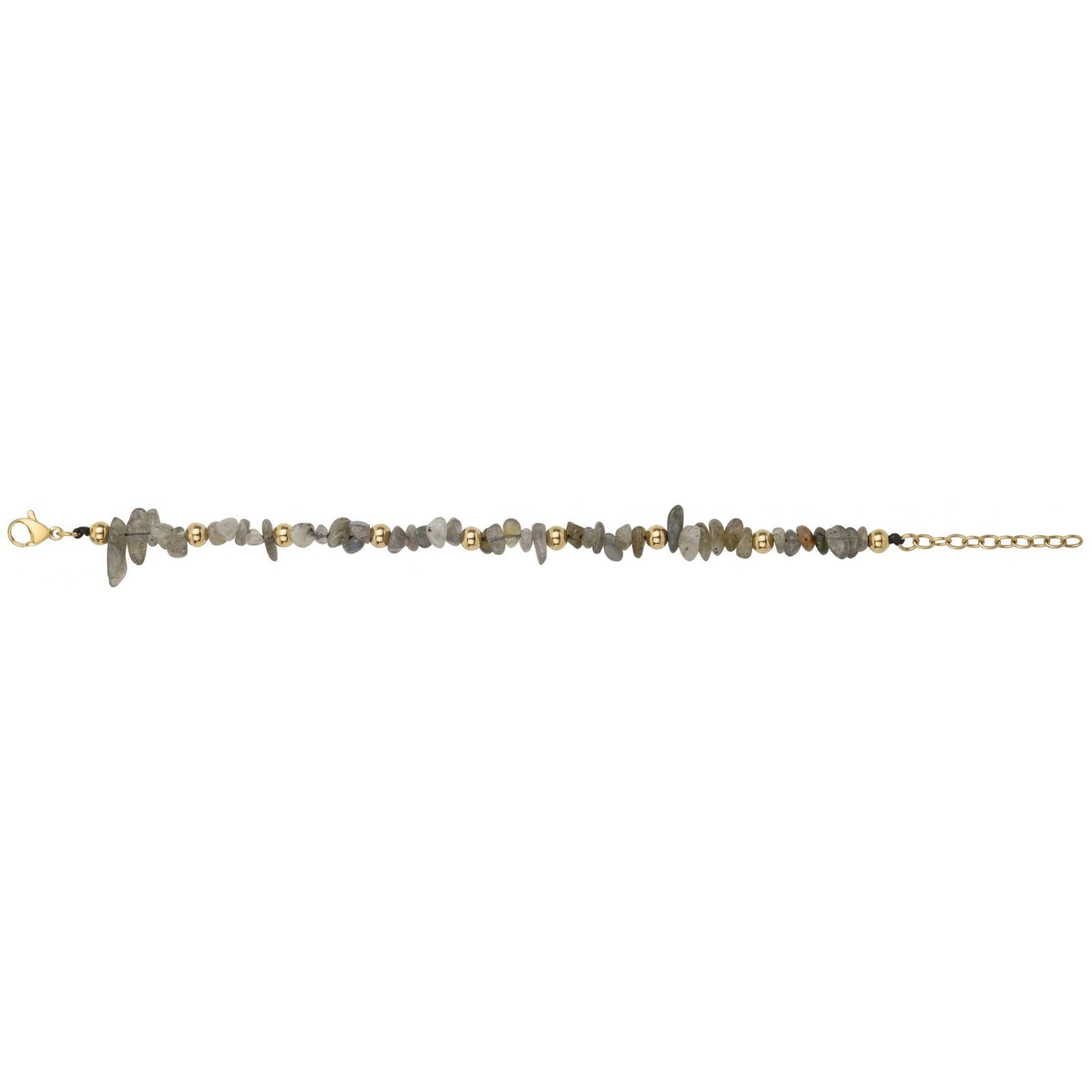 BRAC. ACIER IPG PIERRE DE LUNE GRISE NATURELLE-16,5+3cm